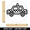 Taxi Car Vehicle Automobile Self-Inking Rubber Stamp for Stamping Crafting Planners
